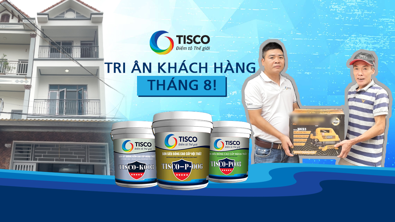 Tisco tri ân khách hàng tháng 8.